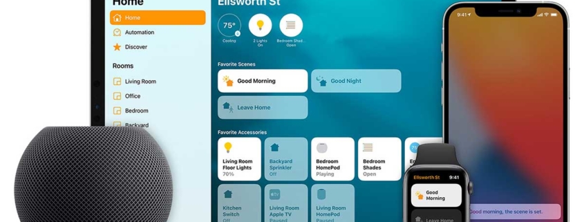 Apple HomeKit used for smart home automation